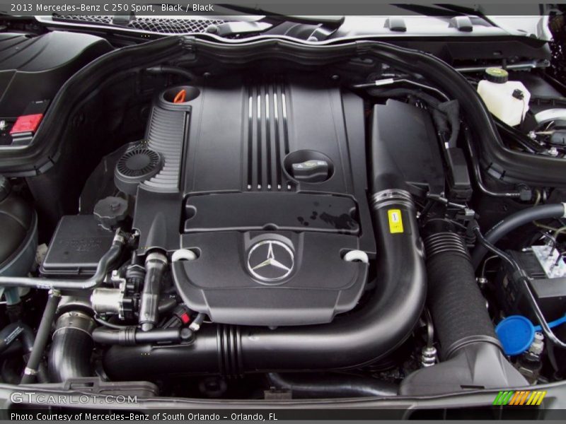 Black / Black 2013 Mercedes-Benz C 250 Sport