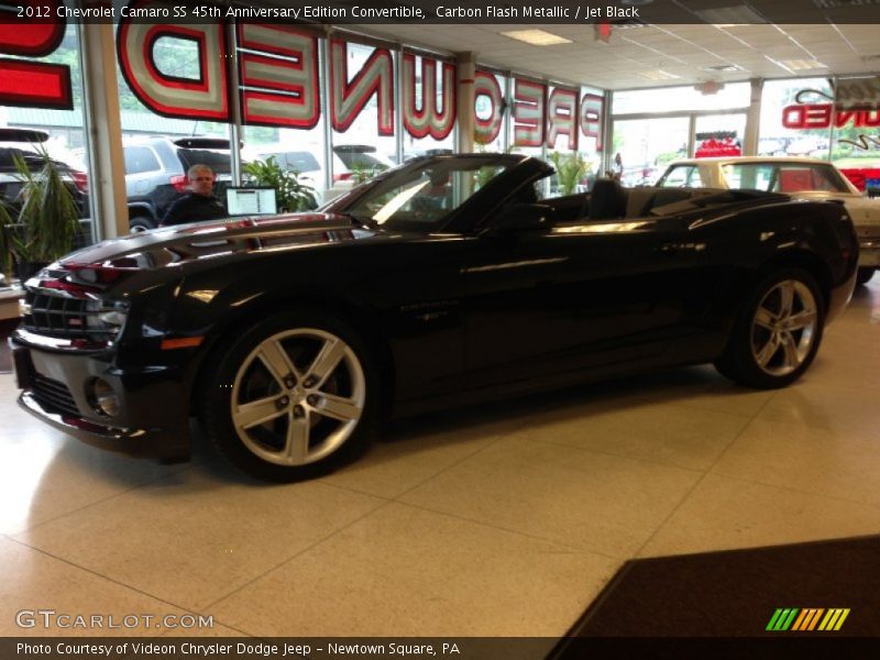 Carbon Flash Metallic / Jet Black 2012 Chevrolet Camaro SS 45th Anniversary Edition Convertible