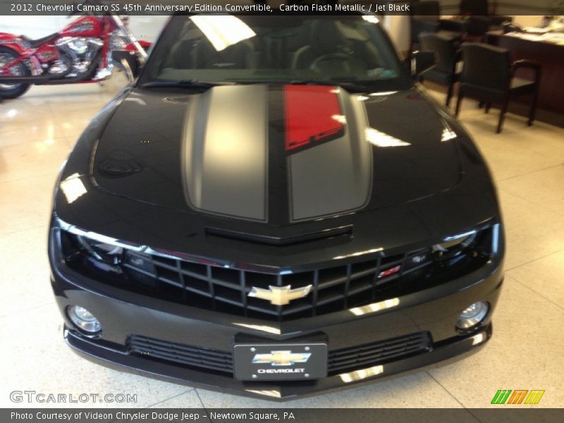 Carbon Flash Metallic / Jet Black 2012 Chevrolet Camaro SS 45th Anniversary Edition Convertible