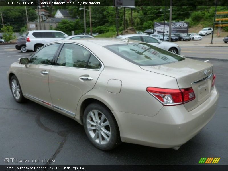 Satin Cashmere Metallic / Parchment 2011 Lexus ES 350