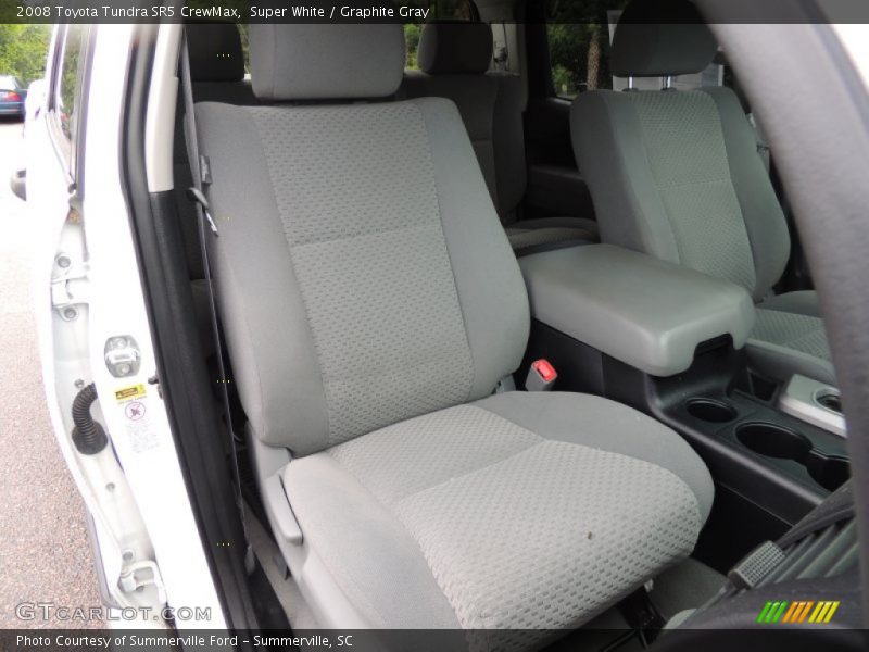 Super White / Graphite Gray 2008 Toyota Tundra SR5 CrewMax