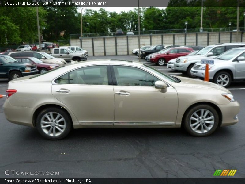 Satin Cashmere Metallic / Parchment 2011 Lexus ES 350