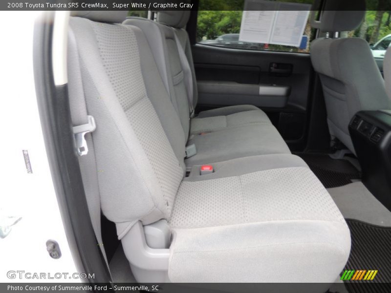 Super White / Graphite Gray 2008 Toyota Tundra SR5 CrewMax
