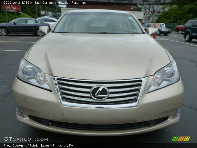 Satin Cashmere Metallic / Parchment 2011 Lexus ES 350