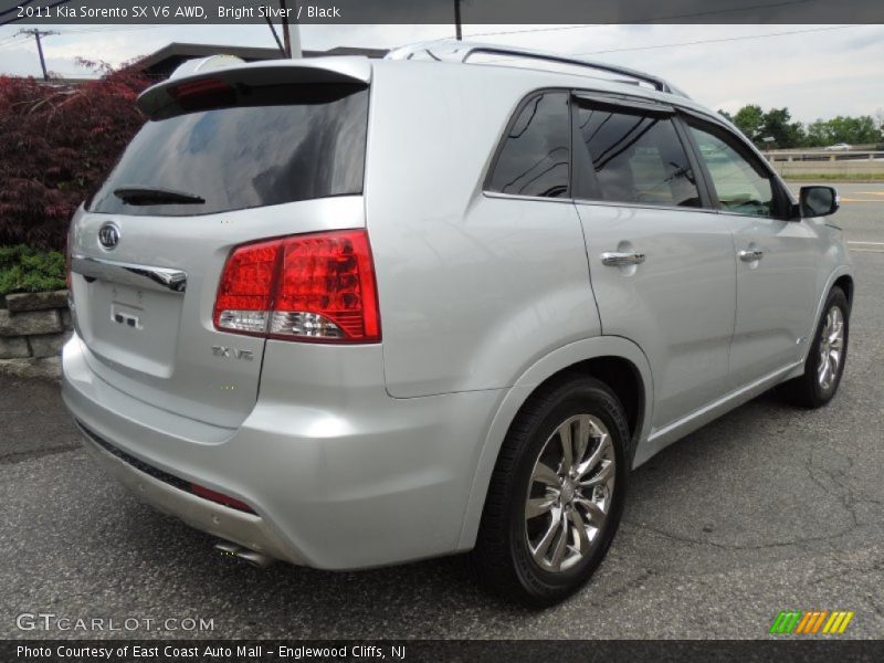 Bright Silver / Black 2011 Kia Sorento SX V6 AWD