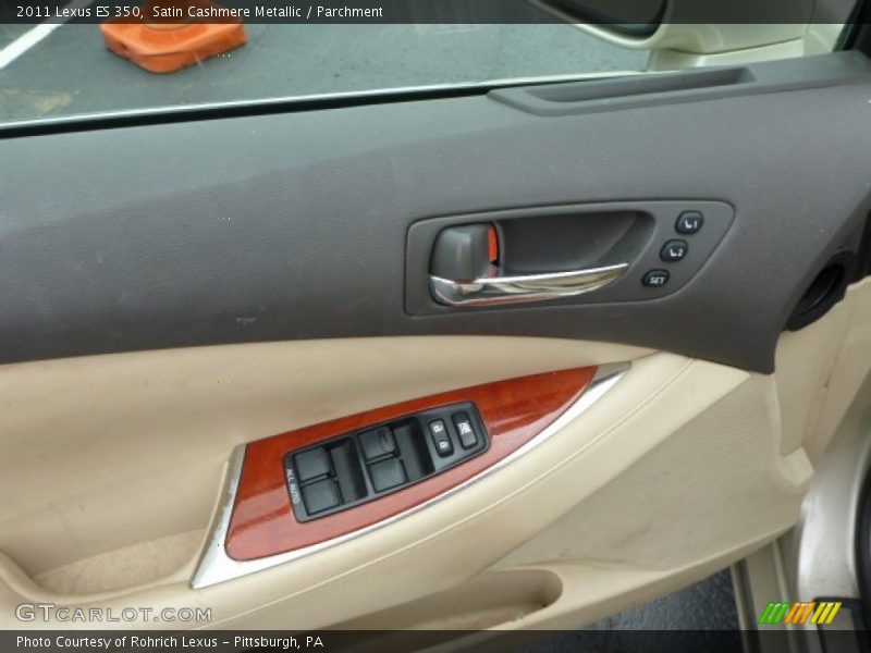 Satin Cashmere Metallic / Parchment 2011 Lexus ES 350