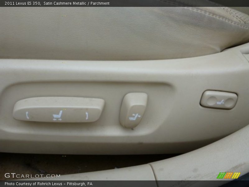 Satin Cashmere Metallic / Parchment 2011 Lexus ES 350