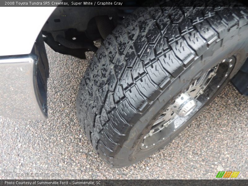 Super White / Graphite Gray 2008 Toyota Tundra SR5 CrewMax