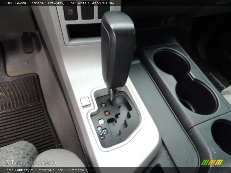 Super White / Graphite Gray 2008 Toyota Tundra SR5 CrewMax
