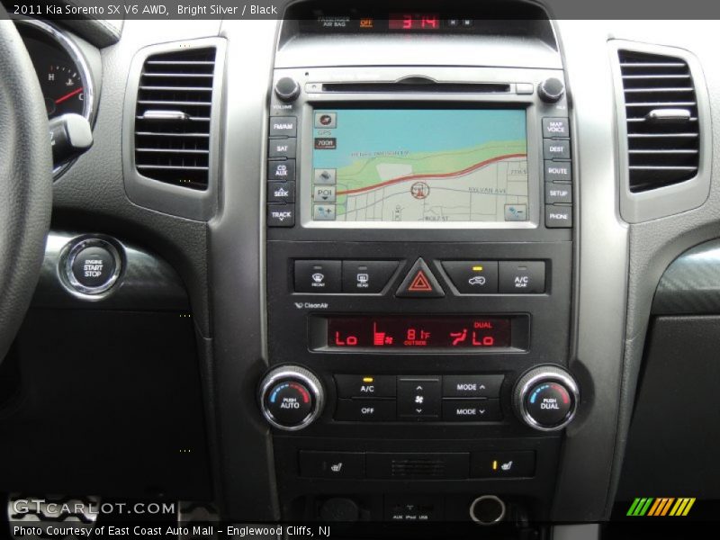 Bright Silver / Black 2011 Kia Sorento SX V6 AWD