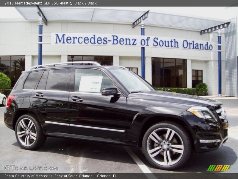 Black / Black 2013 Mercedes-Benz GLK 350 4Matic