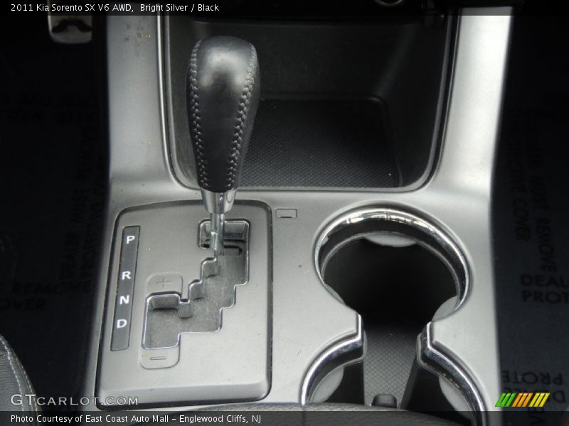 Bright Silver / Black 2011 Kia Sorento SX V6 AWD
