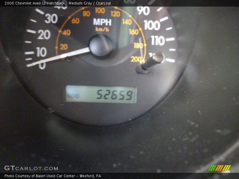 Medium Gray / Charcoal 2006 Chevrolet Aveo LS Hatchback