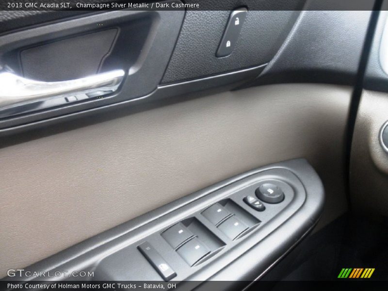 Champagne Silver Metallic / Dark Cashmere 2013 GMC Acadia SLT