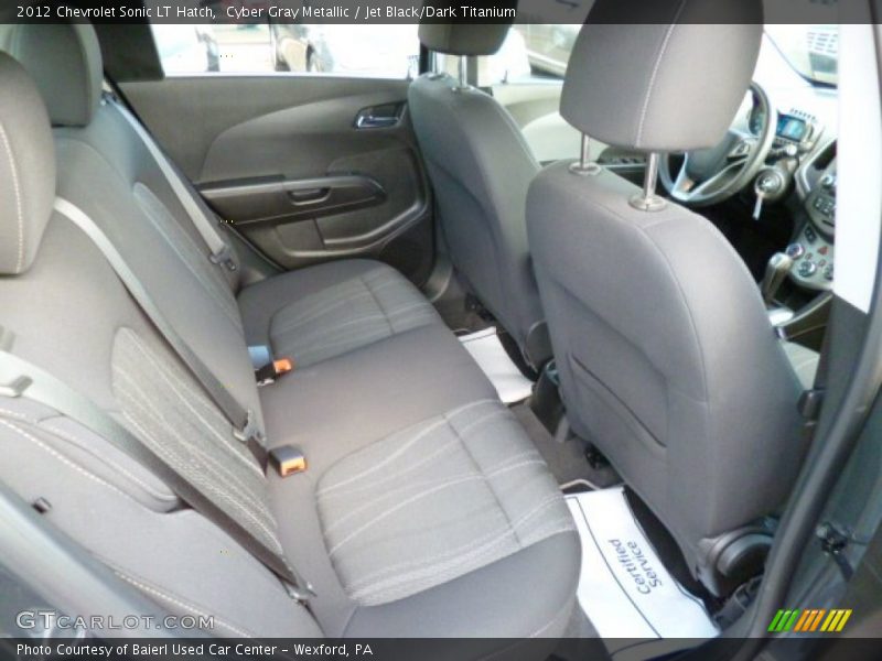Cyber Gray Metallic / Jet Black/Dark Titanium 2012 Chevrolet Sonic LT Hatch