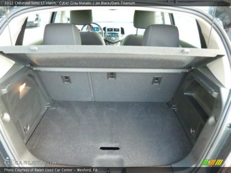 Cyber Gray Metallic / Jet Black/Dark Titanium 2012 Chevrolet Sonic LT Hatch