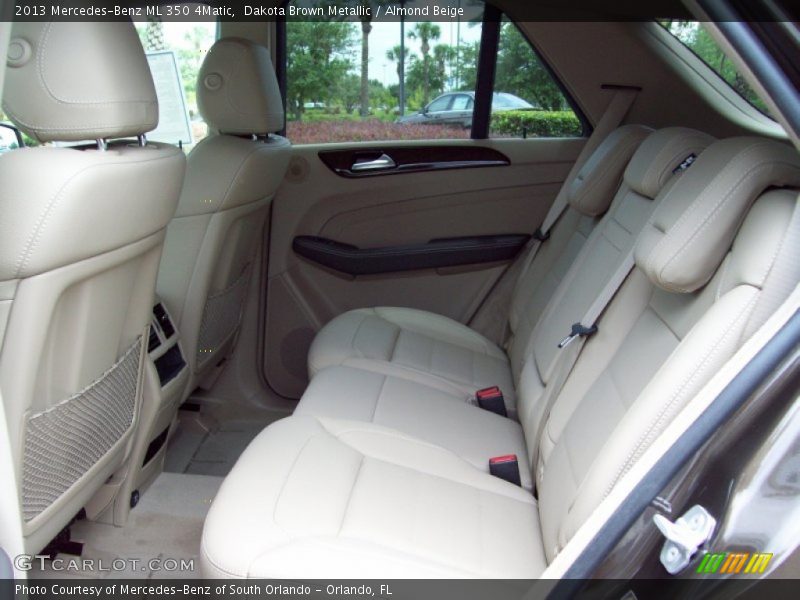 Dakota Brown Metallic / Almond Beige 2013 Mercedes-Benz ML 350 4Matic