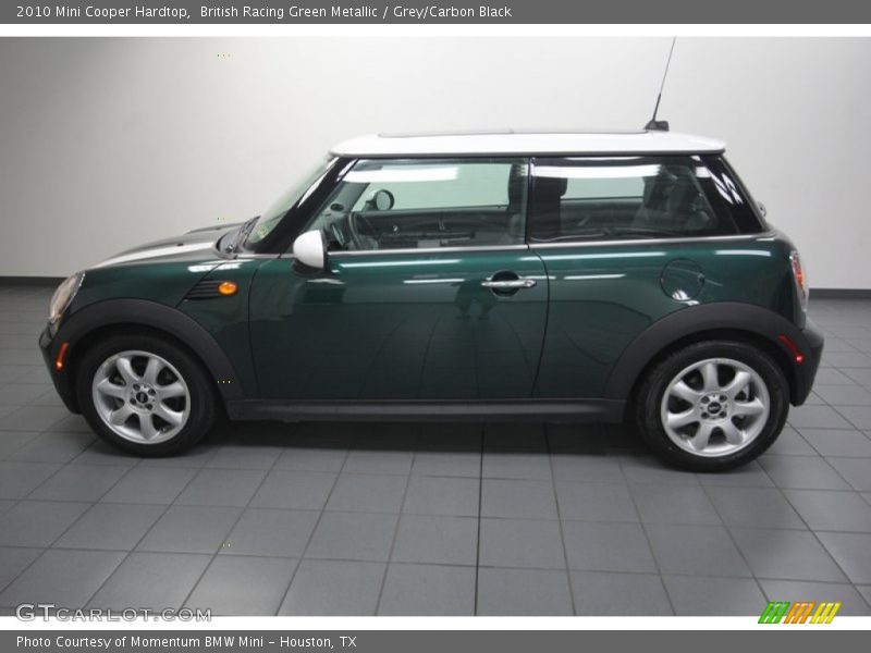 British Racing Green Metallic / Grey/Carbon Black 2010 Mini Cooper Hardtop