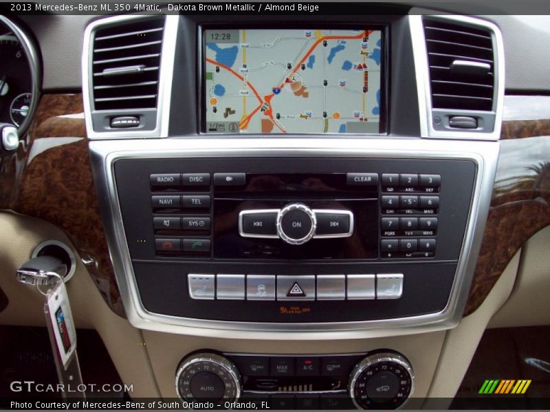 Dakota Brown Metallic / Almond Beige 2013 Mercedes-Benz ML 350 4Matic