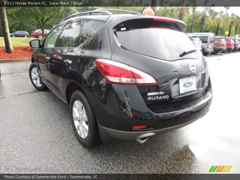 Super Black / Beige 2011 Nissan Murano SL