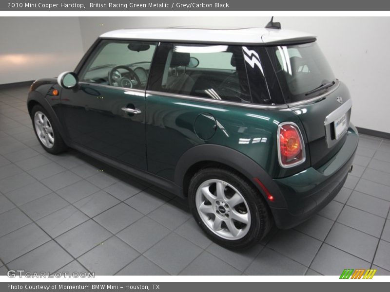 British Racing Green Metallic / Grey/Carbon Black 2010 Mini Cooper Hardtop