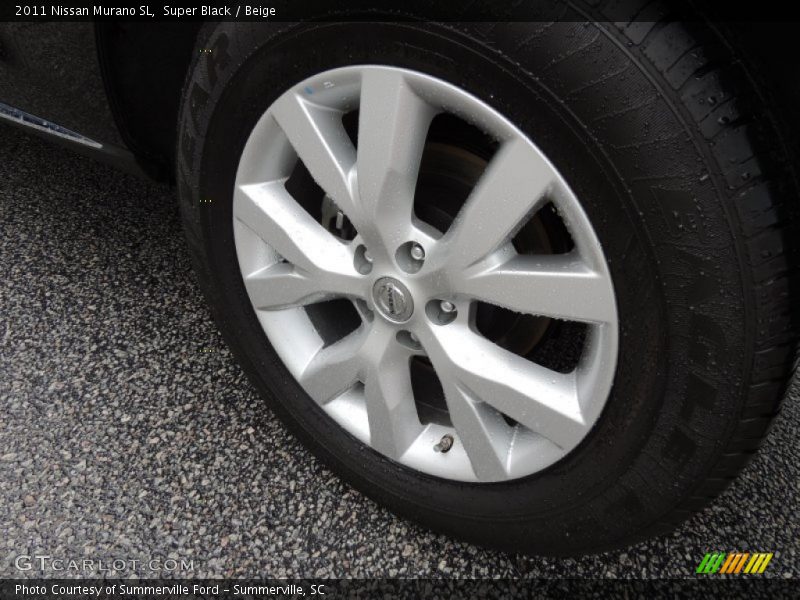 Super Black / Beige 2011 Nissan Murano SL