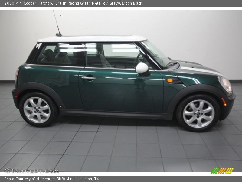 British Racing Green Metallic / Grey/Carbon Black 2010 Mini Cooper Hardtop