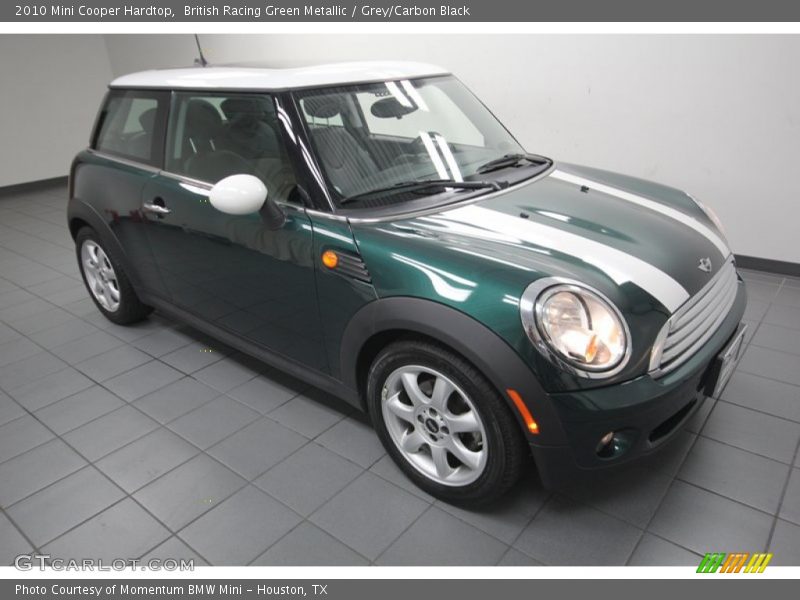 British Racing Green Metallic / Grey/Carbon Black 2010 Mini Cooper Hardtop