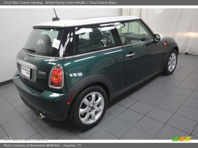 British Racing Green Metallic / Grey/Carbon Black 2010 Mini Cooper Hardtop
