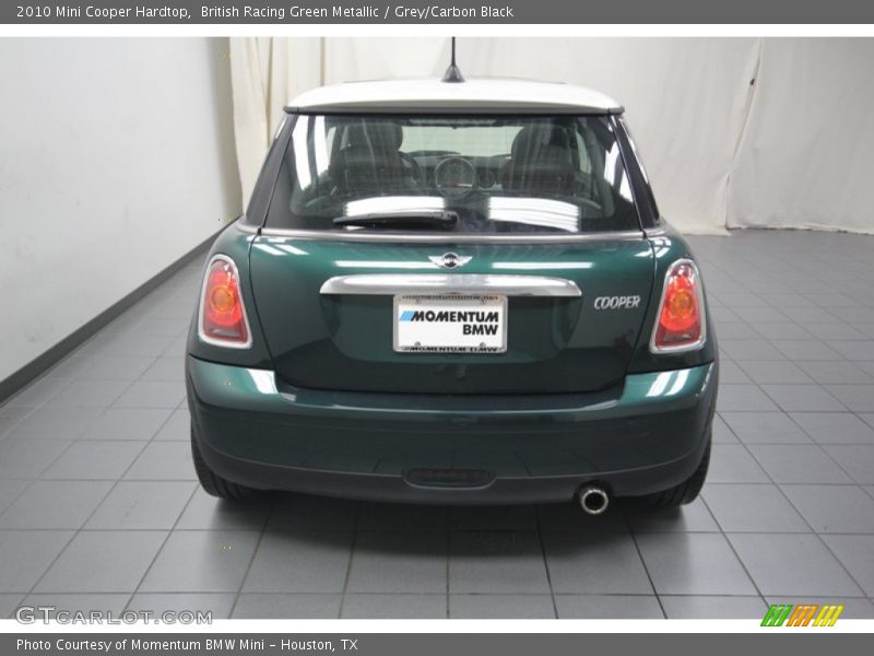 British Racing Green Metallic / Grey/Carbon Black 2010 Mini Cooper Hardtop