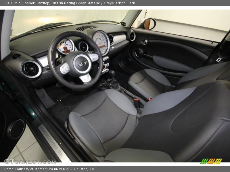 British Racing Green Metallic / Grey/Carbon Black 2010 Mini Cooper Hardtop