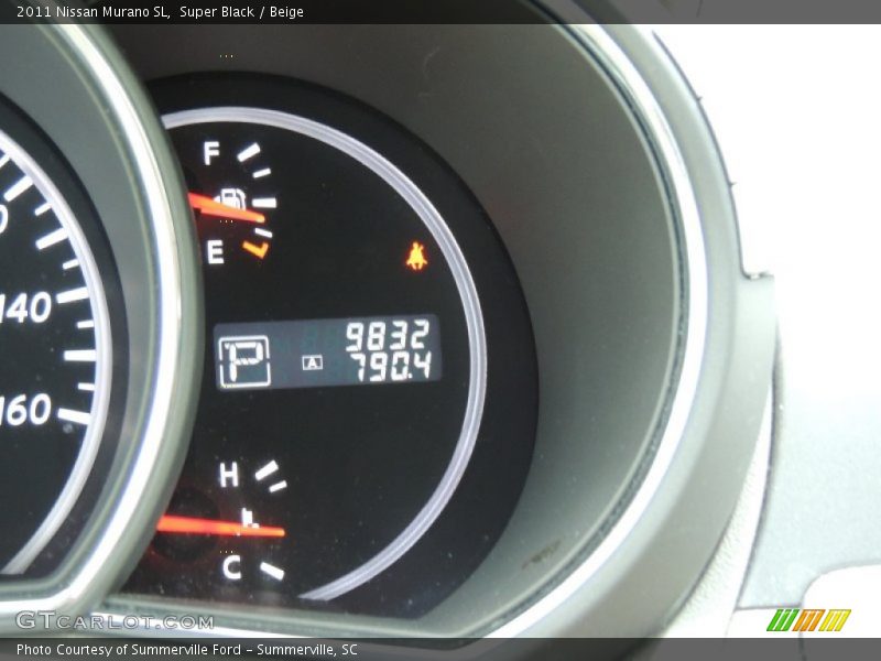 Super Black / Beige 2011 Nissan Murano SL