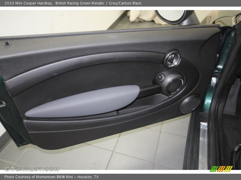 British Racing Green Metallic / Grey/Carbon Black 2010 Mini Cooper Hardtop