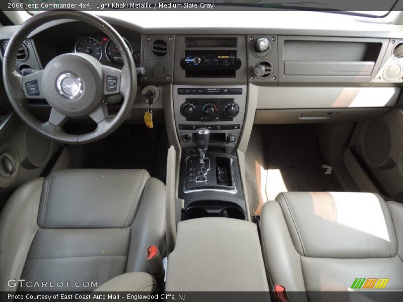Light Khaki Metallic / Medium Slate Gray 2006 Jeep Commander 4x4