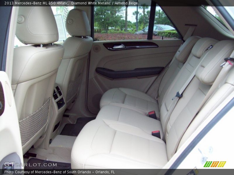 Diamond White Metallic / Almond Beige 2013 Mercedes-Benz ML 350 4Matic