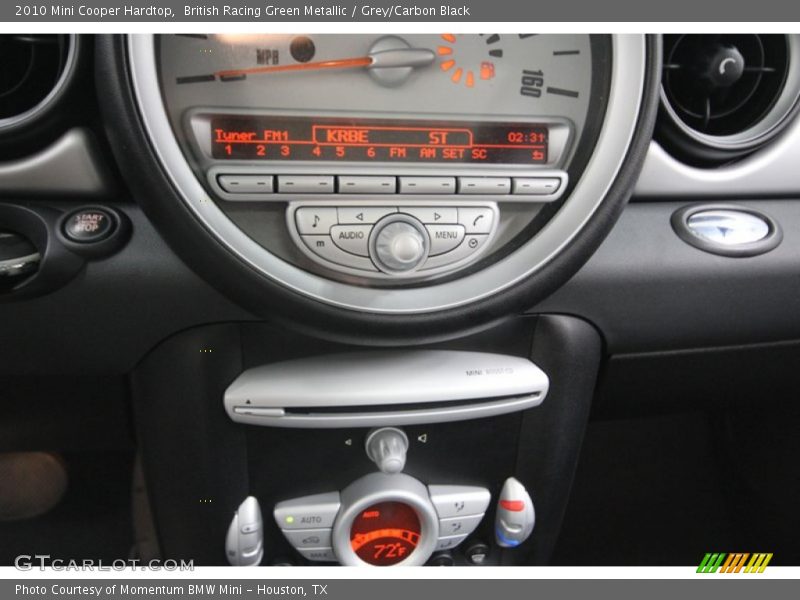 British Racing Green Metallic / Grey/Carbon Black 2010 Mini Cooper Hardtop
