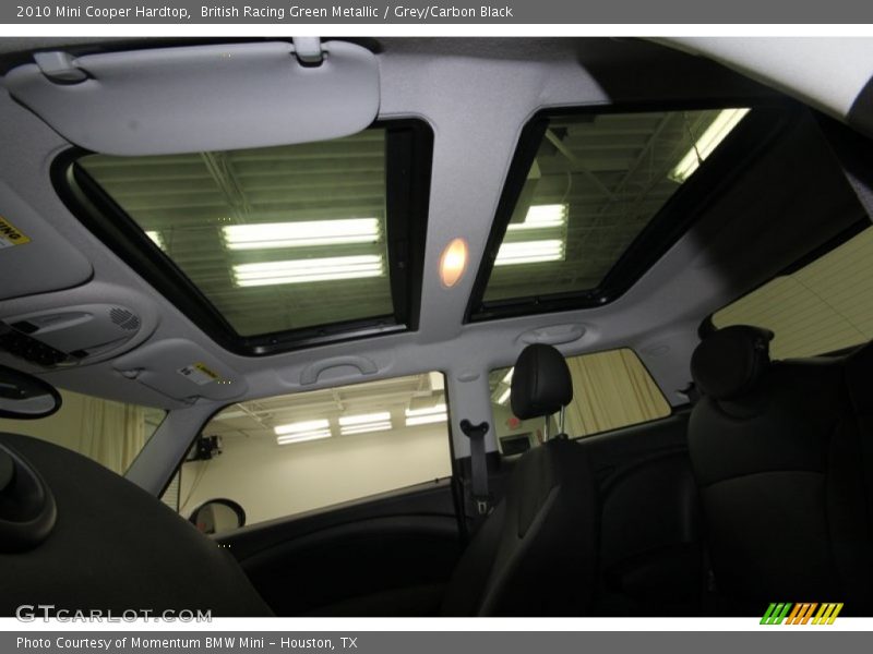 British Racing Green Metallic / Grey/Carbon Black 2010 Mini Cooper Hardtop