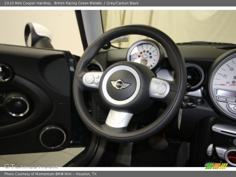 British Racing Green Metallic / Grey/Carbon Black 2010 Mini Cooper Hardtop