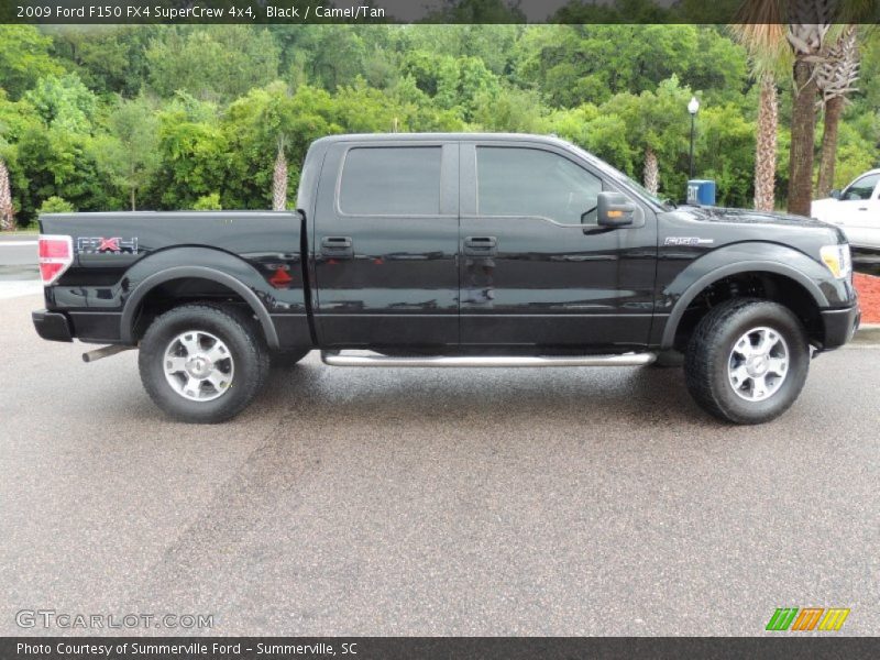 Black / Camel/Tan 2009 Ford F150 FX4 SuperCrew 4x4