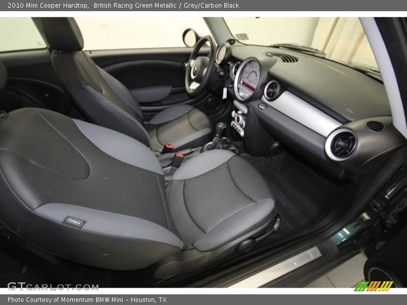British Racing Green Metallic / Grey/Carbon Black 2010 Mini Cooper Hardtop