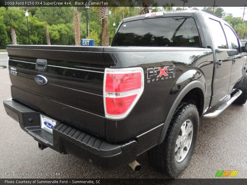 Black / Camel/Tan 2009 Ford F150 FX4 SuperCrew 4x4