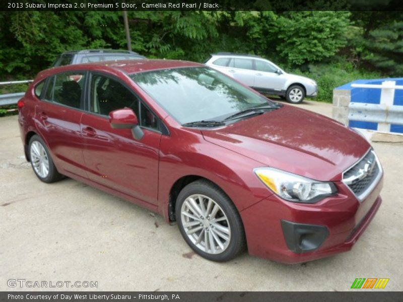Front 3/4 View of 2013 Impreza 2.0i Premium 5 Door