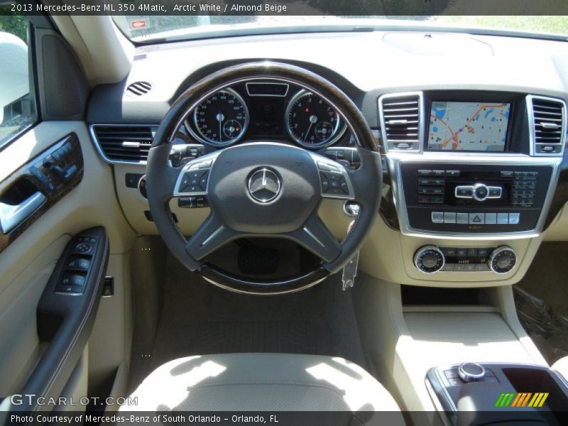 Arctic White / Almond Beige 2013 Mercedes-Benz ML 350 4Matic