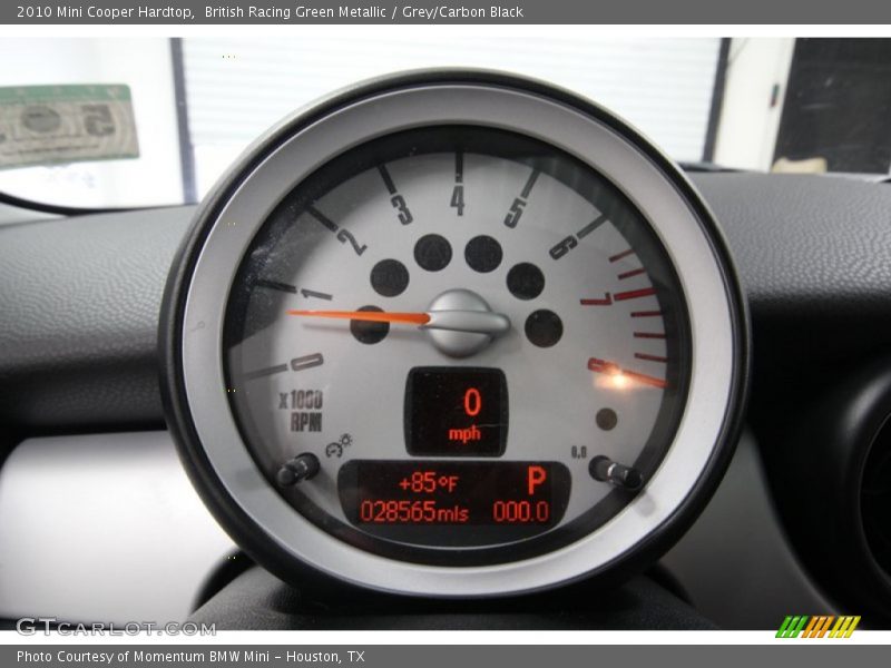 British Racing Green Metallic / Grey/Carbon Black 2010 Mini Cooper Hardtop