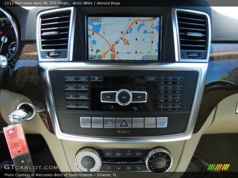 Arctic White / Almond Beige 2013 Mercedes-Benz ML 350 4Matic