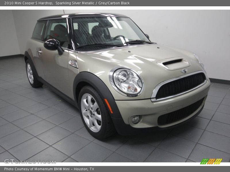Sparkling Silver Metallic / Grey/Carbon Black 2010 Mini Cooper S Hardtop