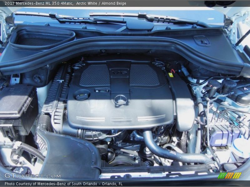 Arctic White / Almond Beige 2013 Mercedes-Benz ML 350 4Matic