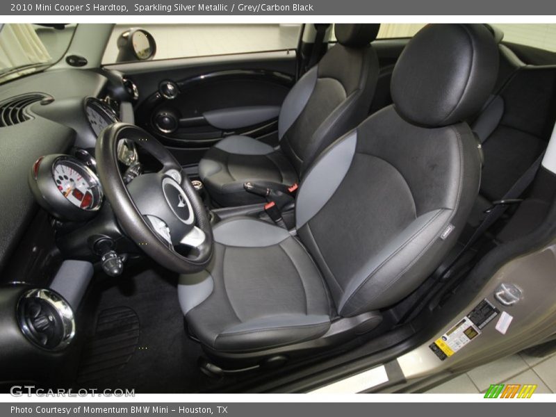 Sparkling Silver Metallic / Grey/Carbon Black 2010 Mini Cooper S Hardtop