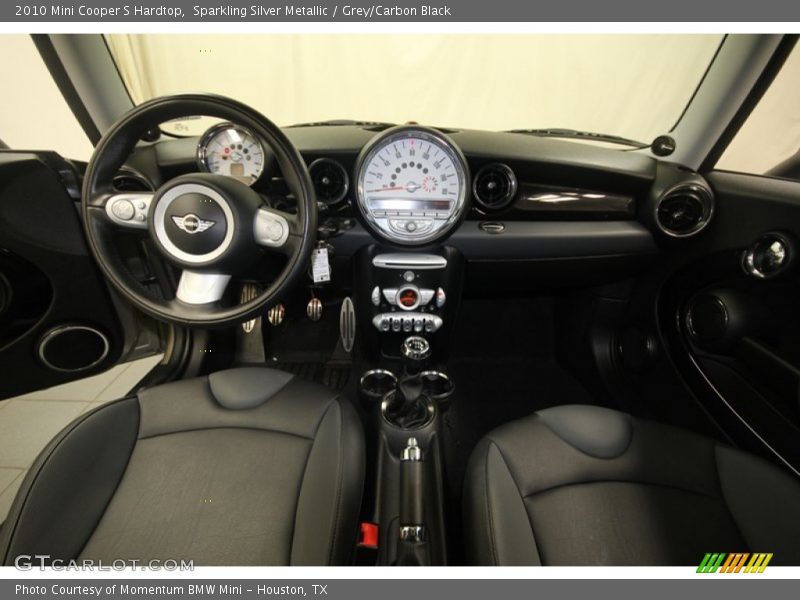 Sparkling Silver Metallic / Grey/Carbon Black 2010 Mini Cooper S Hardtop