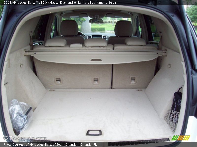 Diamond White Metallic / Almond Beige 2013 Mercedes-Benz ML 350 4Matic